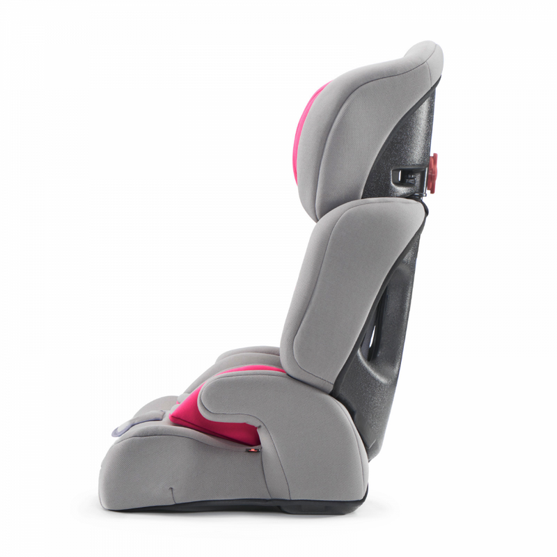 Kinderkraft Comfort up Car Seat- Pink- Side View