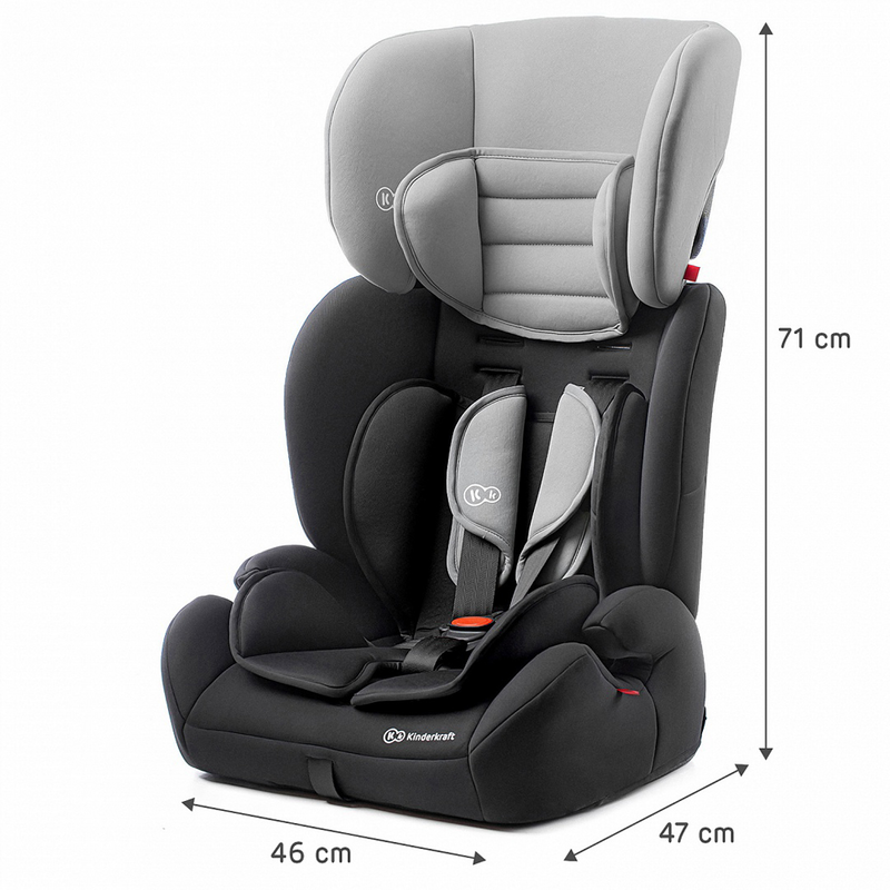 Kinderkraft Concept Car Seat- Navy- Chair Dimensions
