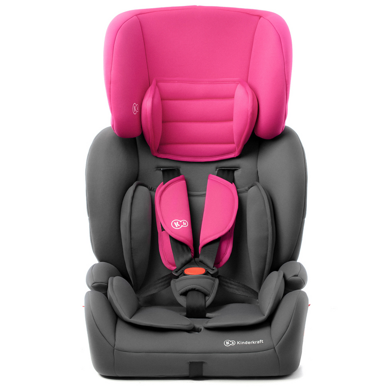 Kinderkraft Concept Car Seat- Pink- Chair Front View