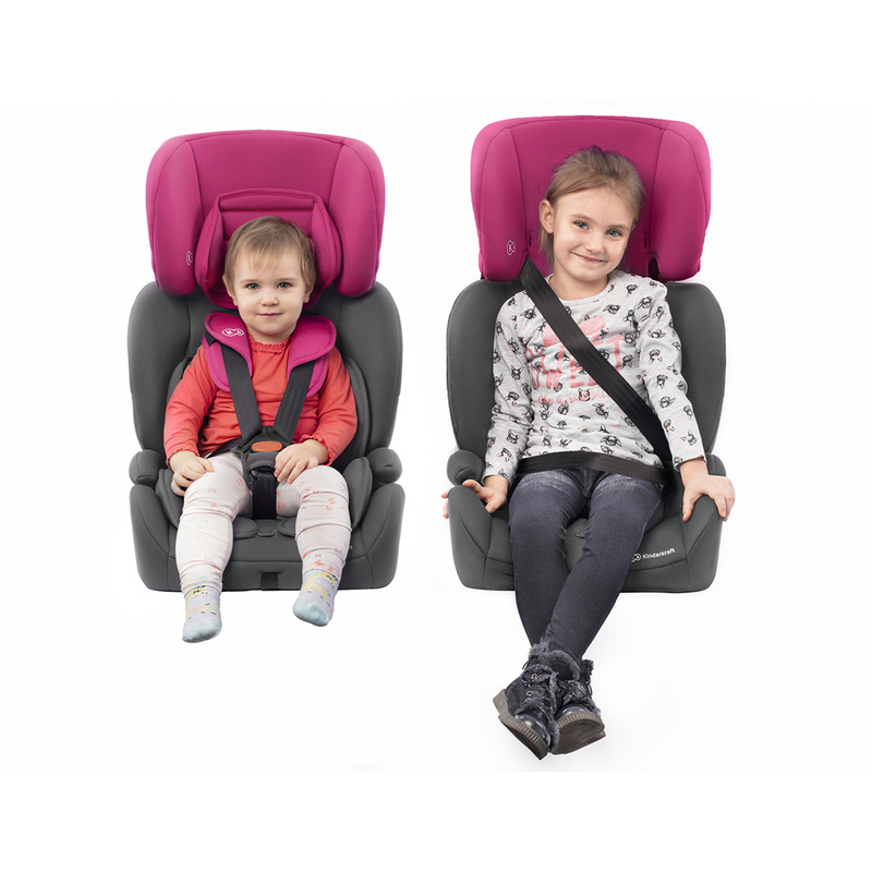 Kinderkraft Concept Car Seat- Pink- Lifestyle 1