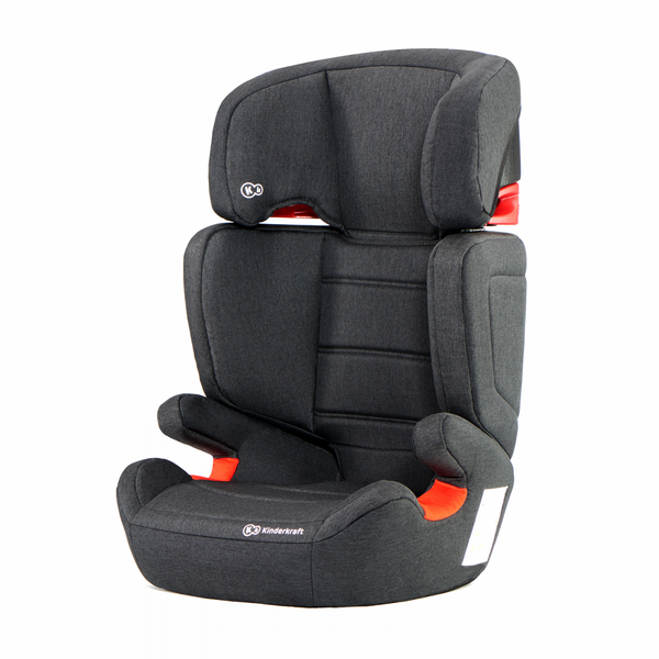 Kinderkraft Juniorfix Car Seat- Black- Main Image