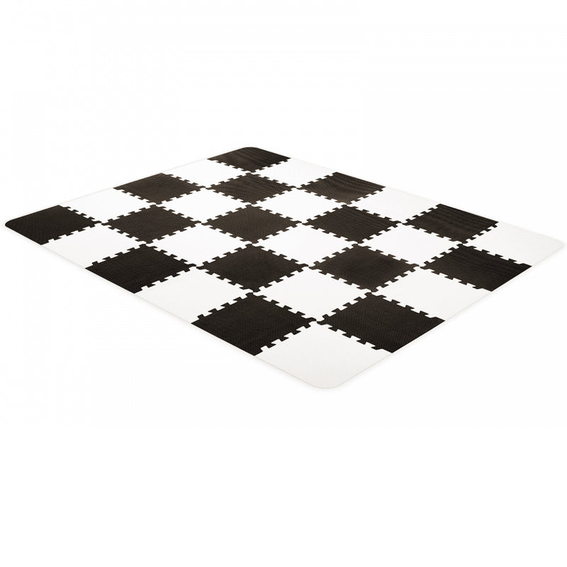 Kinderkraft Luno Puzzle Play Mat - Black/White