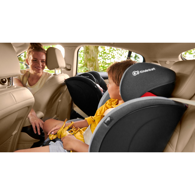 Kinderkraft Myway Car Seat- Grey- Lifestyle 2