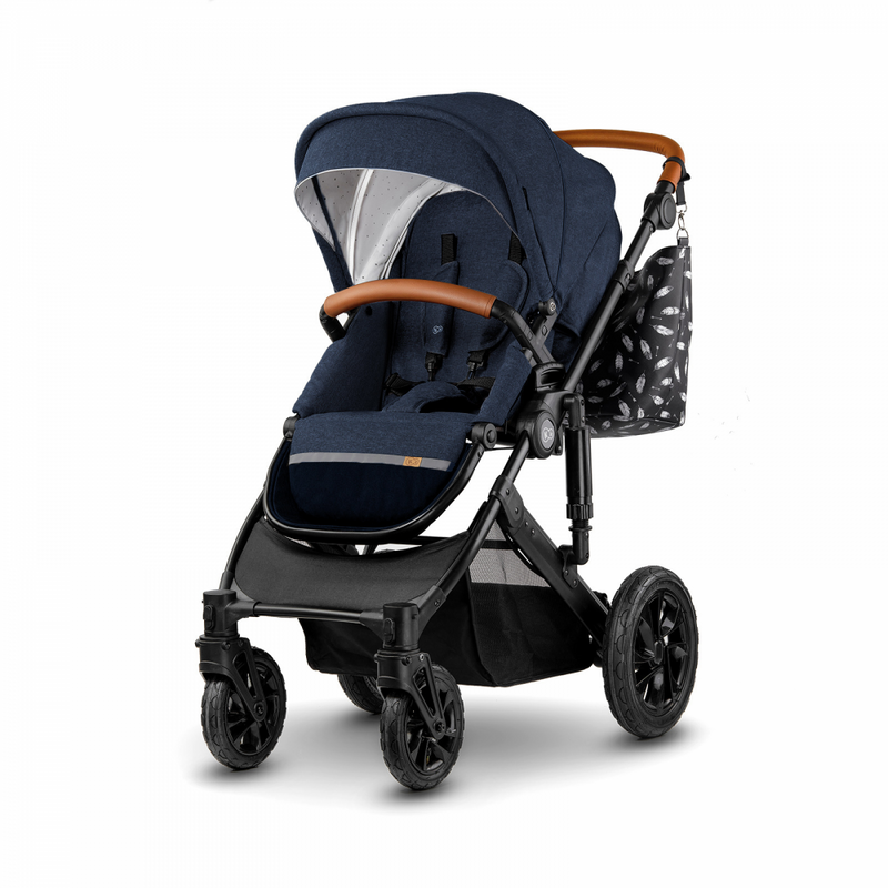 Kinderkraft Prime 3 in 1 Travel system- Navy- with Seat