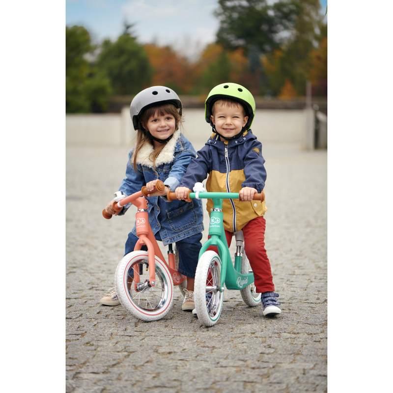 Kinderkraft Rapid Balance Bike- Coral- Lifestyle 2