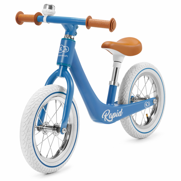 Kinderkraft Rapid Balance Bike- Sapphire Blue- Main Image