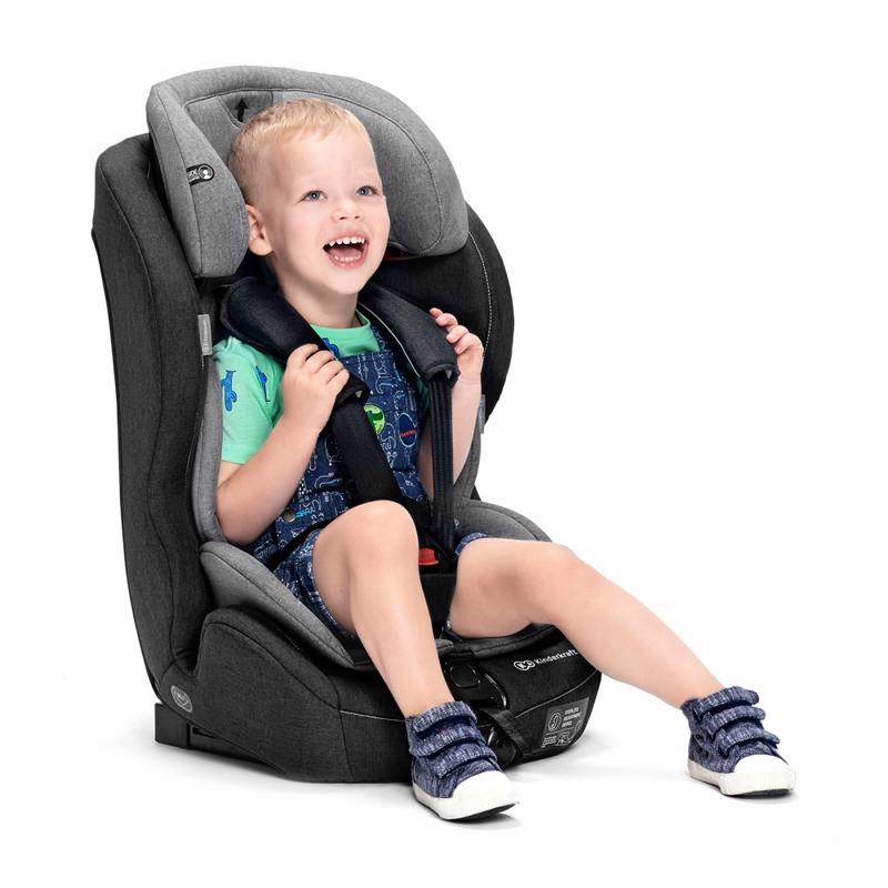 Kinderkraft Safety-First Car Seat- Black and Grey- Lifestyle