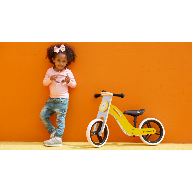Kinderkraft Uniq Balance Bike- Honey Lifestyle