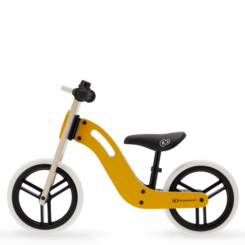 Kinderkraft Uniq Balance Bike- Honey- Side View