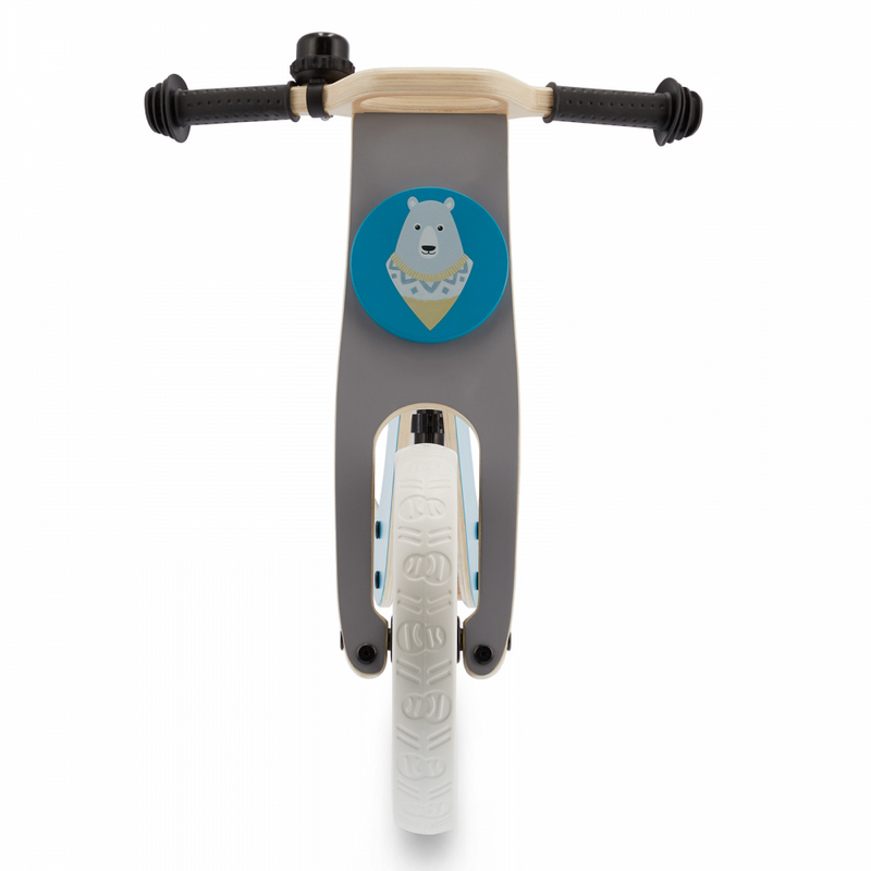 Kinderkraft Uniq Balance Bike- Turquoise- Front View