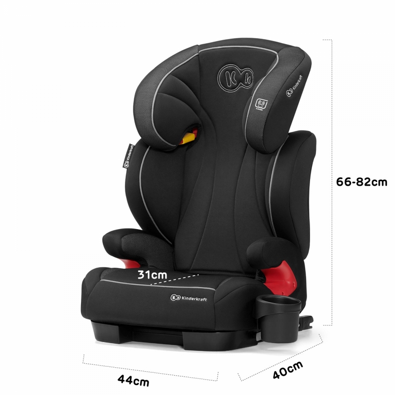 Kinderkraft Unity Car Seat- Black- Dimensions