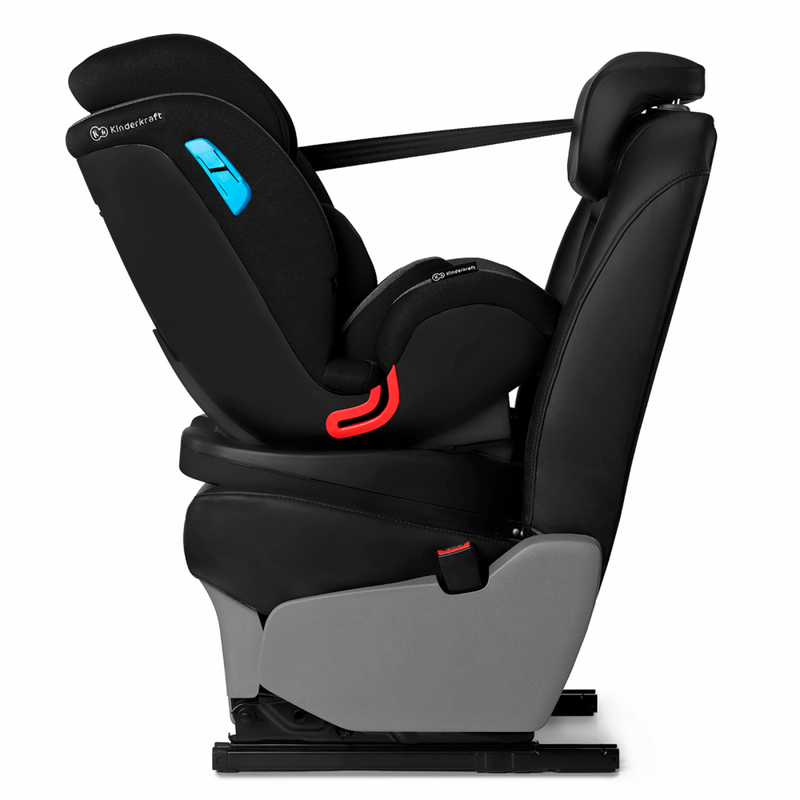 Car Seat- Black- Attatched to seat