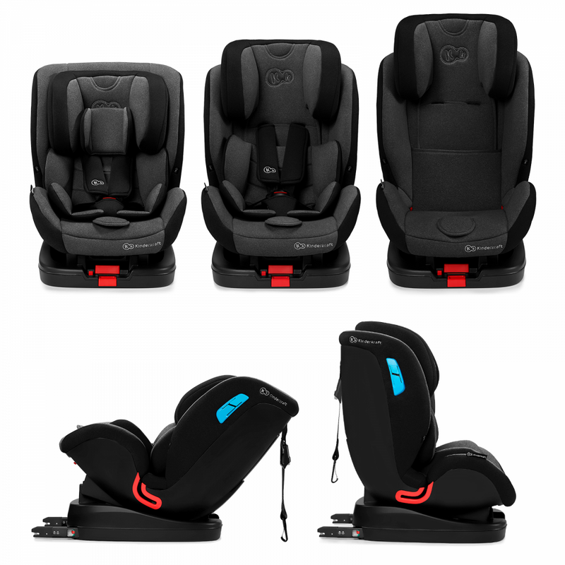 Kinderkraft Vado Group Car Seat- Black- Main Image