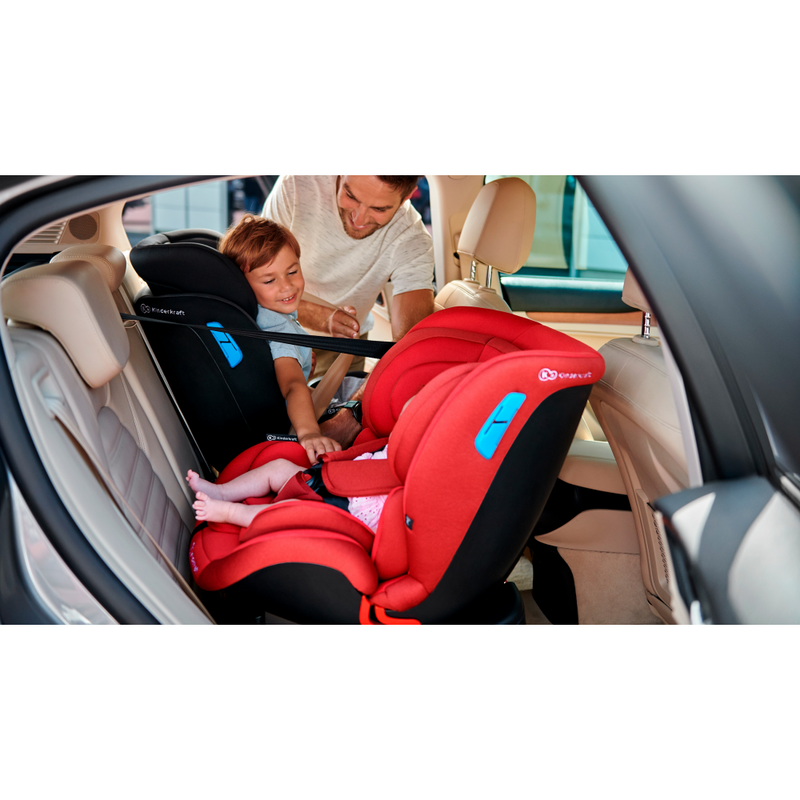 Kinderkraft Vado Safety Car Seat- Red- Lifestyle