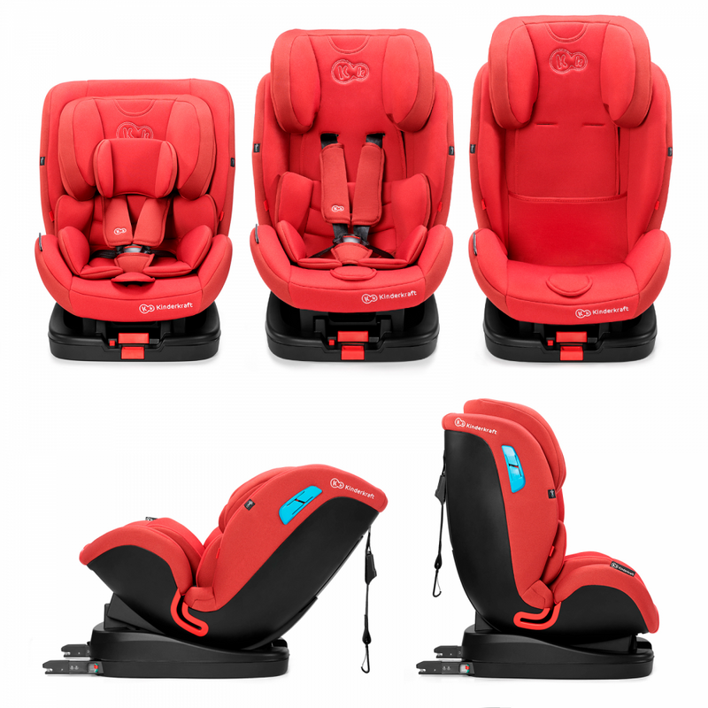 Kinderkraft Vado Safety Car Seat- Red- Main Image