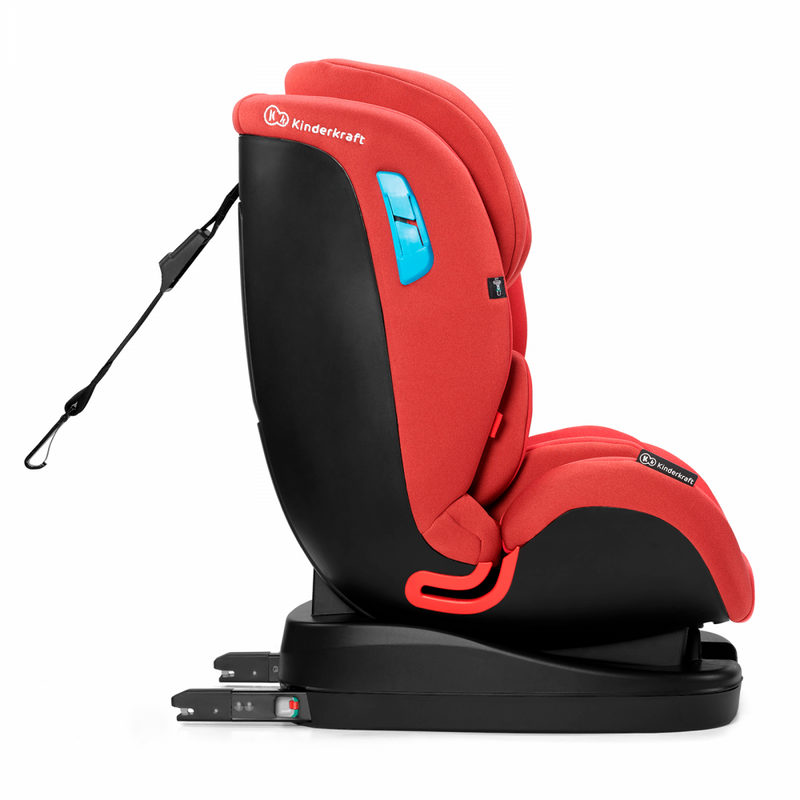 Safety Car Seat- Red- Side Image
