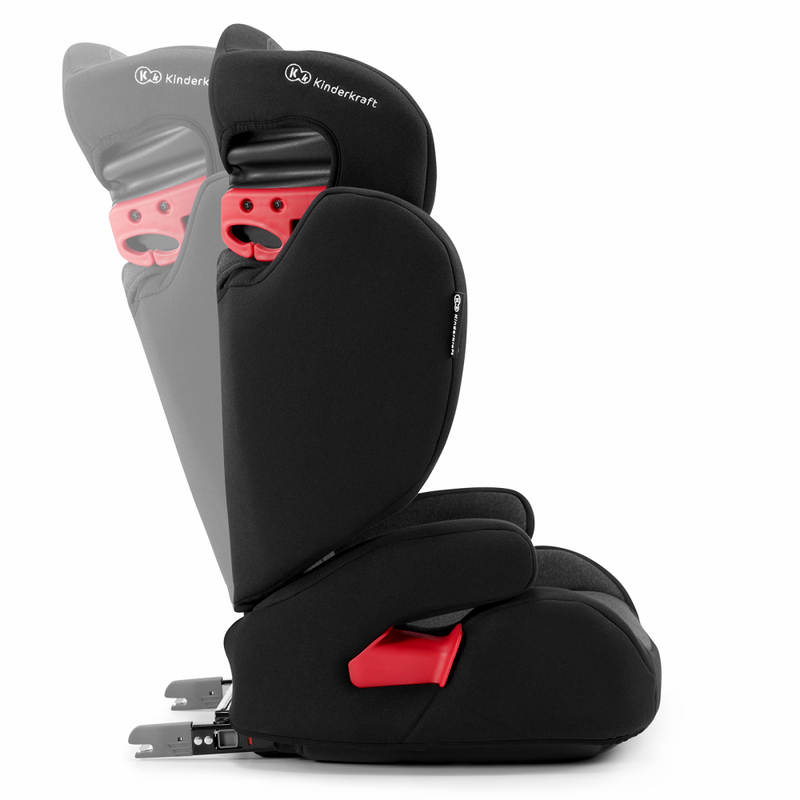 Kinderkraft Xpand Car Seat- Black- Seat Recline