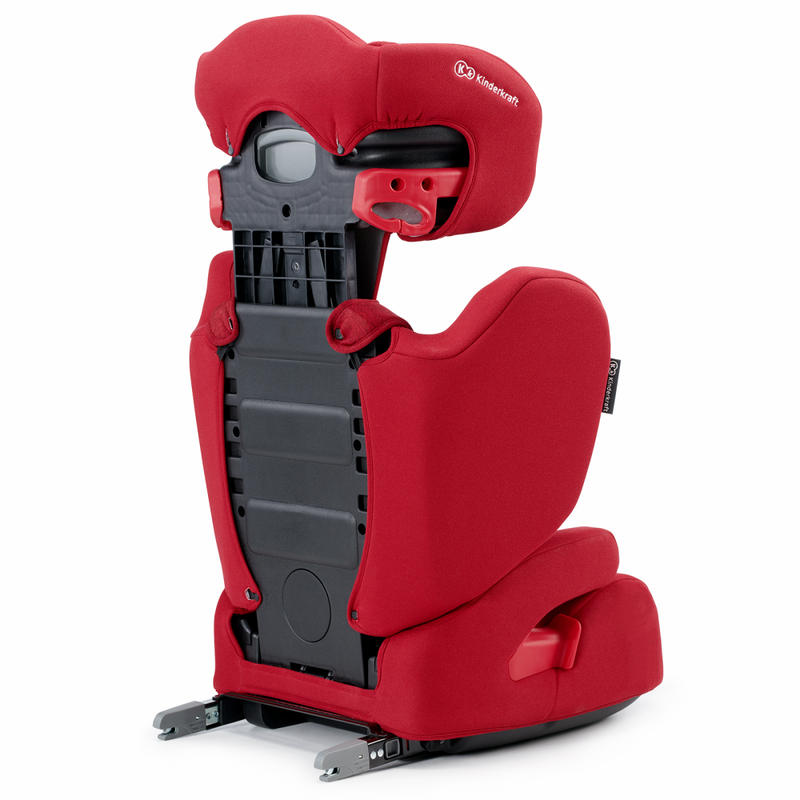 Kindkerkraft Xpans Car Seat- Red- Back View