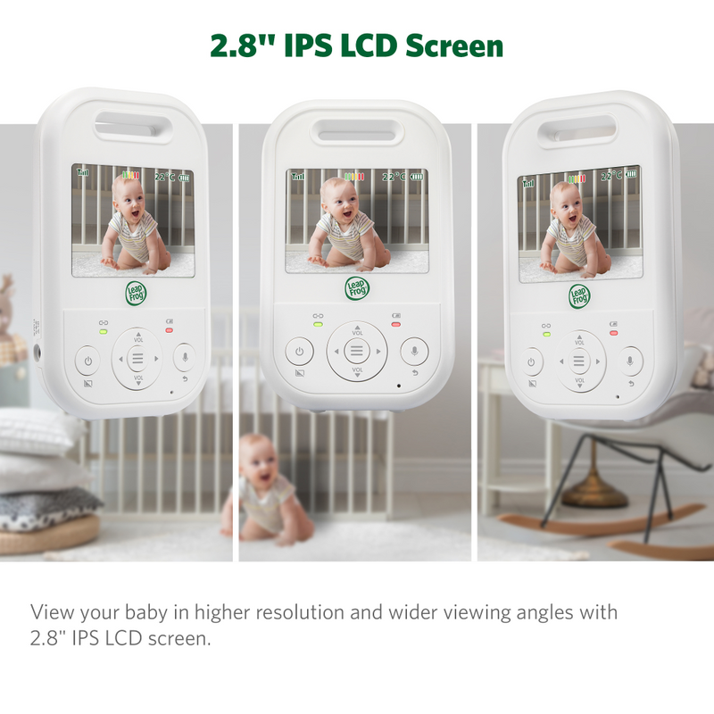 LeapFrog LF2413 2.8” IPS LCD Video Monitor with Soothing Lullabies