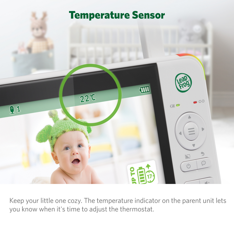LeapFrog LF915HD 5" Video Baby Monitor with Colour Night Vision