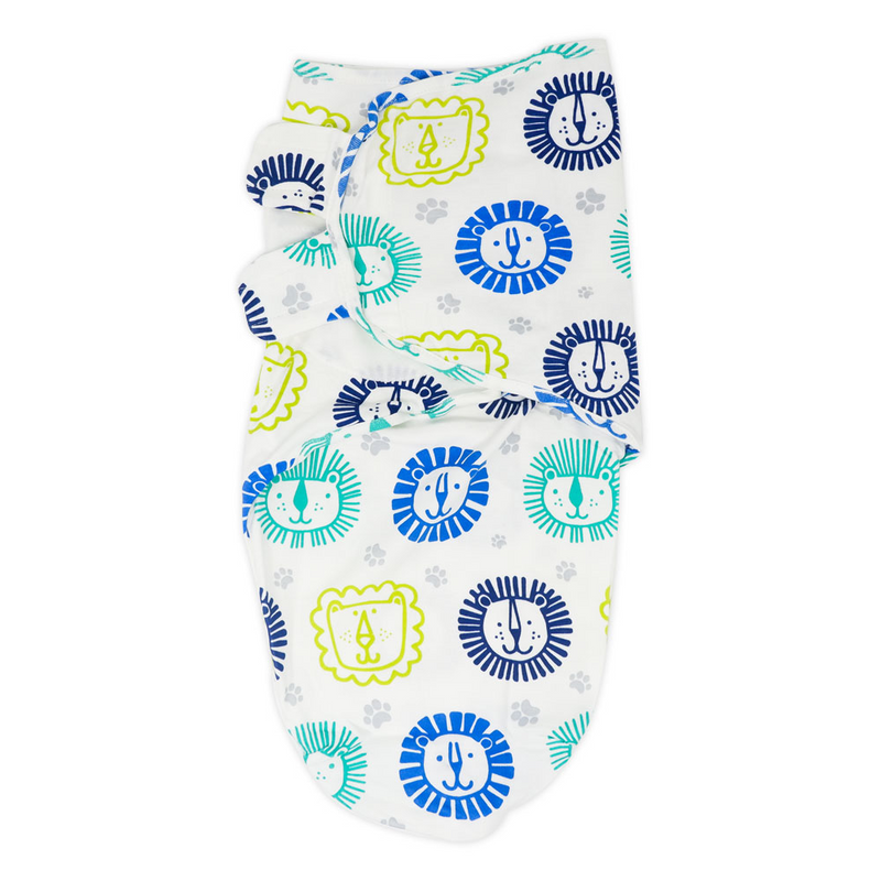 Callowesse Newborn Swaddle – 3 Pack – Dino Land, Little Lions & Exotic Kingdom
