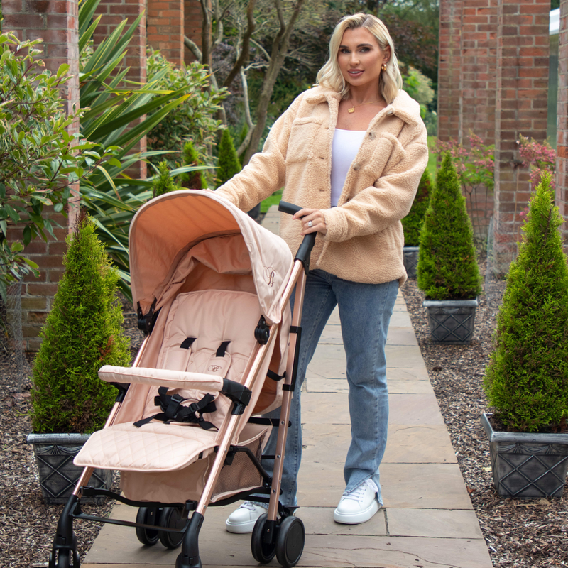 Add to wishlist PayPal Credit My Babiie MB51 Billie Faiers Stroller – Rose Gold and Blush
