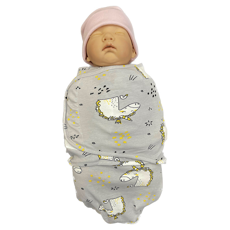 Callowesse Newborn Baby Swaddle - 0-3 Months - Magical Kingdom - Pack of 2