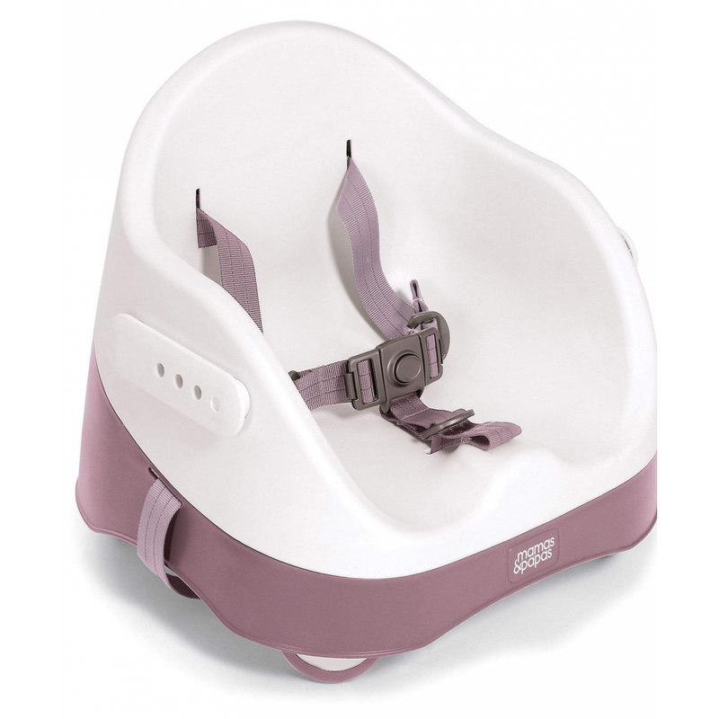 Mamas & Papers Baby Bud Booster Seat with Detachable Tray – Dusky Rose