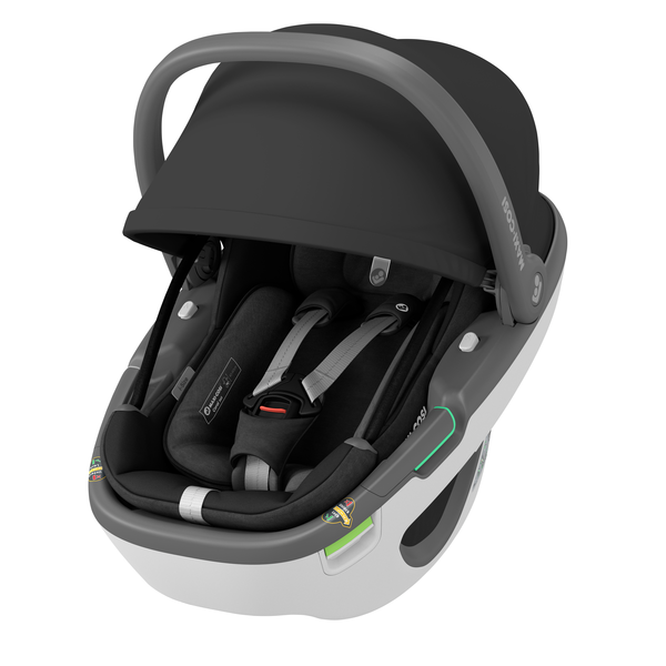 Maxi Cosi Coral 360 iSize Car Seat - Essential Black - Canopy