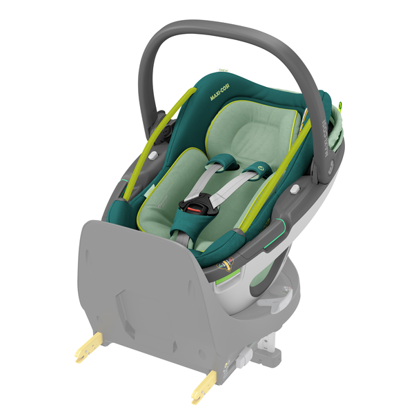 Maxi Cosi Coral 360 iSize Car Seat - Neo Green - Base
