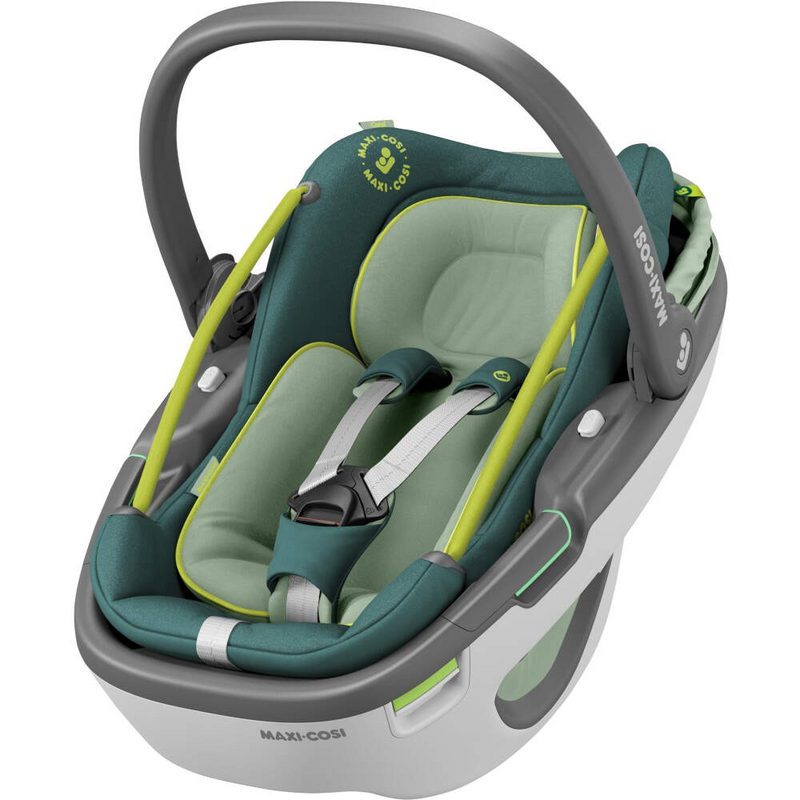 Maxi-Cosi Coral i-Size Group 0+ Car Seat – Neon Green