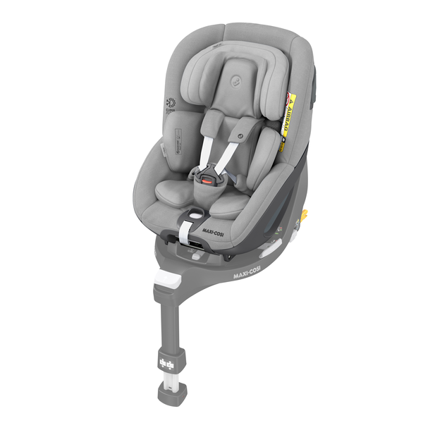 Maxi Cosi Pearl 360 i-Size Car Seat - Authentic Grey - Angled View