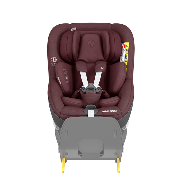 Maxi Cosi Pearl 360 i-Size Car Seat - Authentic Red - Front View - Base