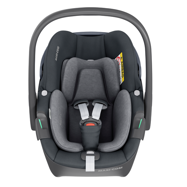 Maxi Cosi Pebble 360 i-Size Car Seat - Essential Graphite - Front View