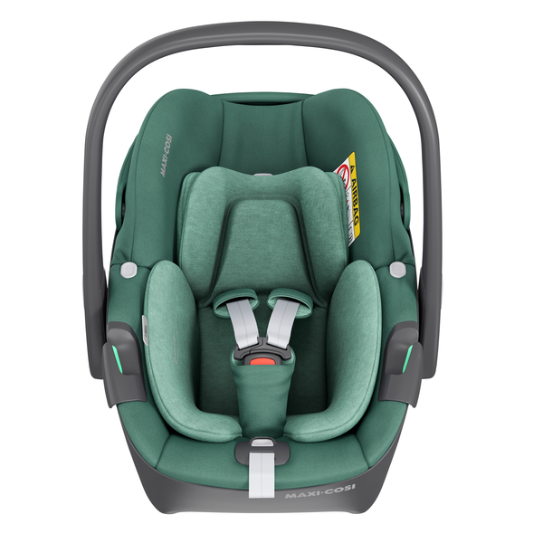 Maxi Cosi Pebble 360 i-Size Car Seat - Essential Green - Front View