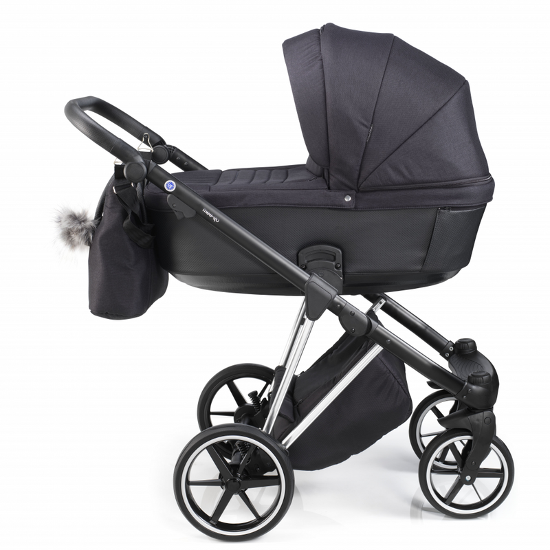 Mee-Go New Milano Plus Travel System - Platinum - Side View