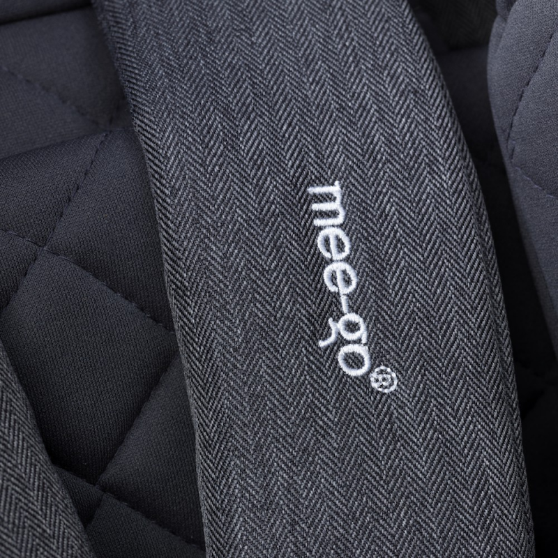 Mee-go Swirl i-Size 360 Car Seat Group 0+/1 – Pebble Grey