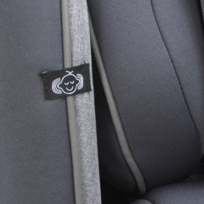 Mee-go Swirl i-Size 360 Car Seat Group 0+/1 – Pebble Grey