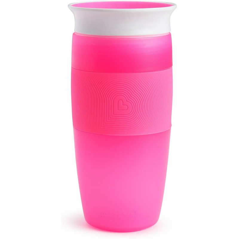 Munchkin Miracle 360 Degree Sippy 14oz Cup – Pink