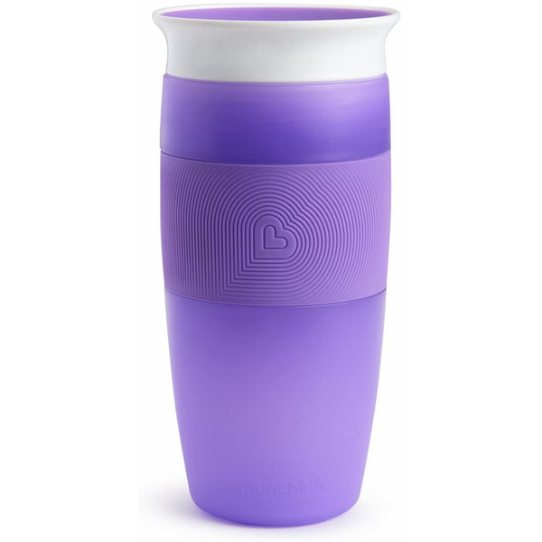 Munchkin Miracle 360 Degree Sippy 14oz Cup – Purple