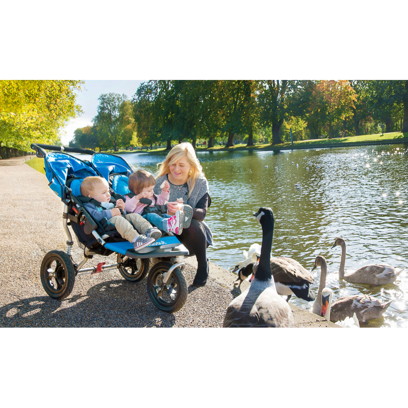 Out n About Nipper V4 Double Pushchair - Raven Black