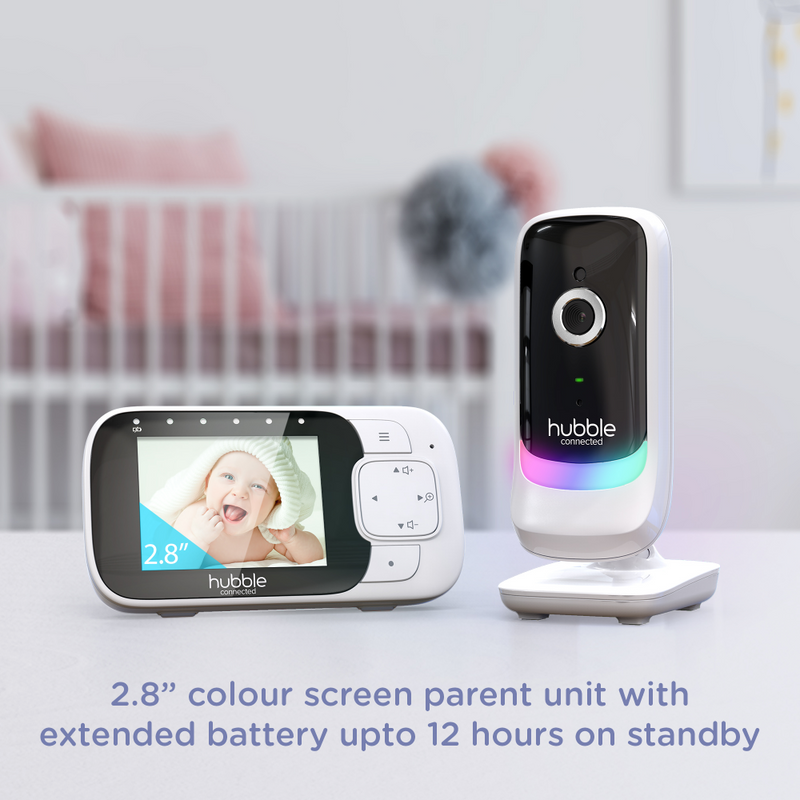 Hubble Nursery View Select 4.3" Video Baby Monitor