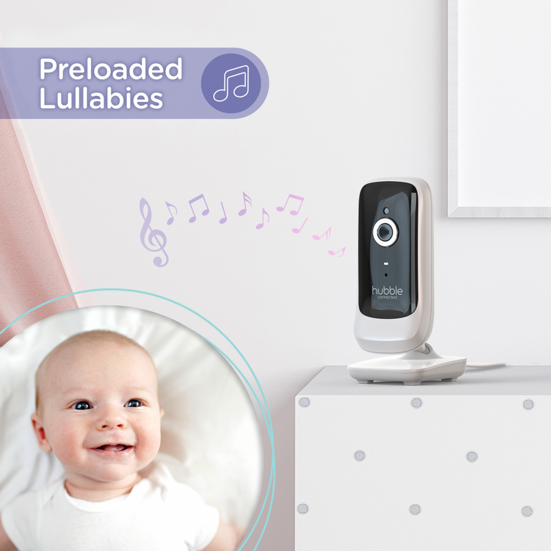 Hubble Nursery View Partner 2.8" Video Baby Monitor