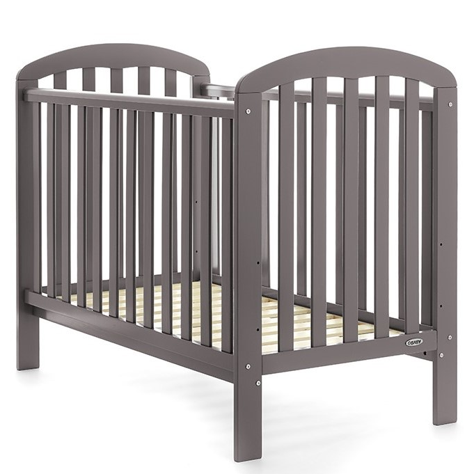 Obaby Lily Cot – Taupe Grey