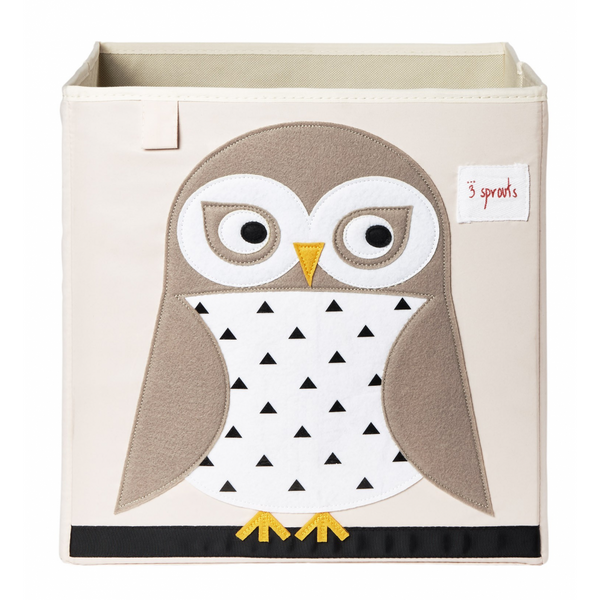 3 Sprouts Storage Box – Owl