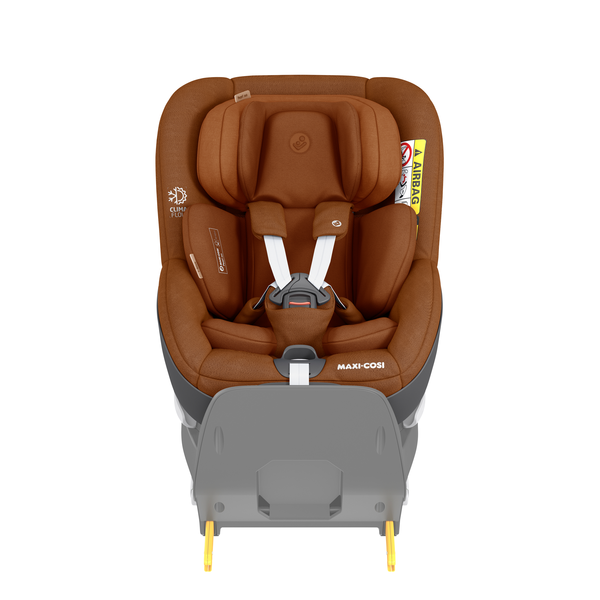 Pearl 360 i-Size Car Seat - Authentic Cognac - Front View - Base