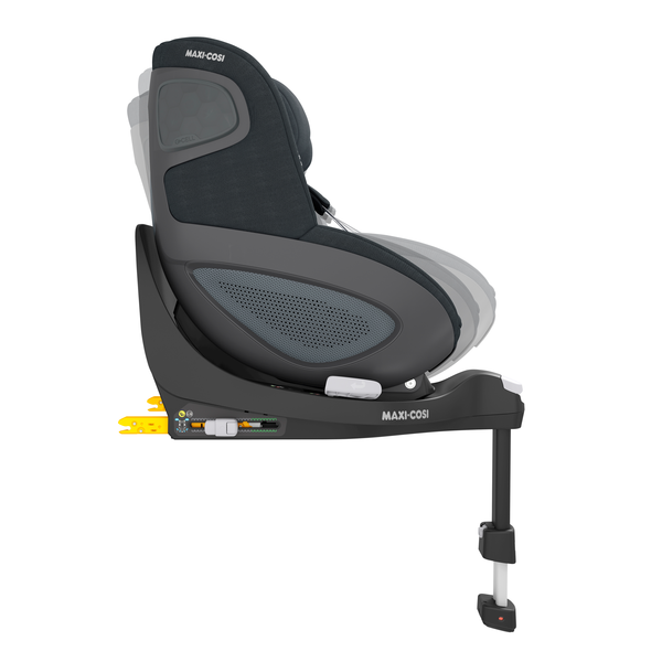Pearl 360 i-Size Car Seat - Authentic Graphite - Side Profile