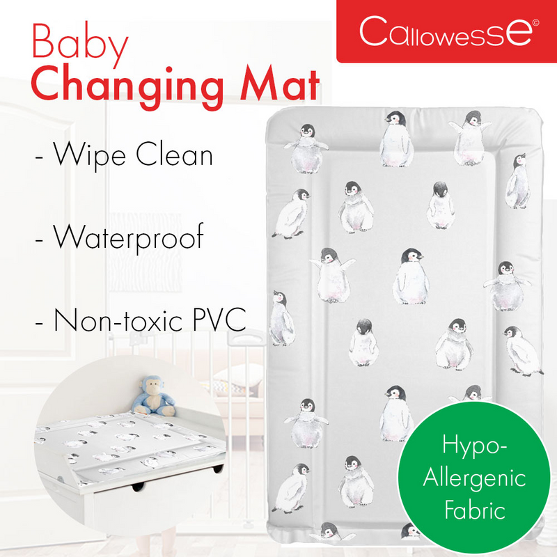 Callowesse Baby Changing Mat – Penguin Party