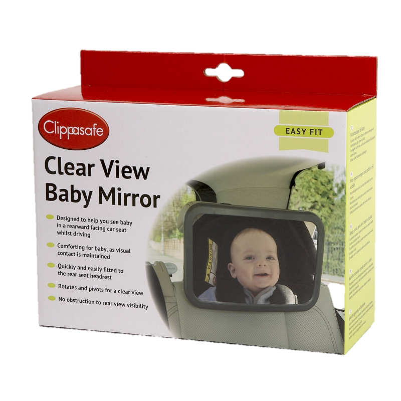 Clippasafe Clear View Baby Mirror