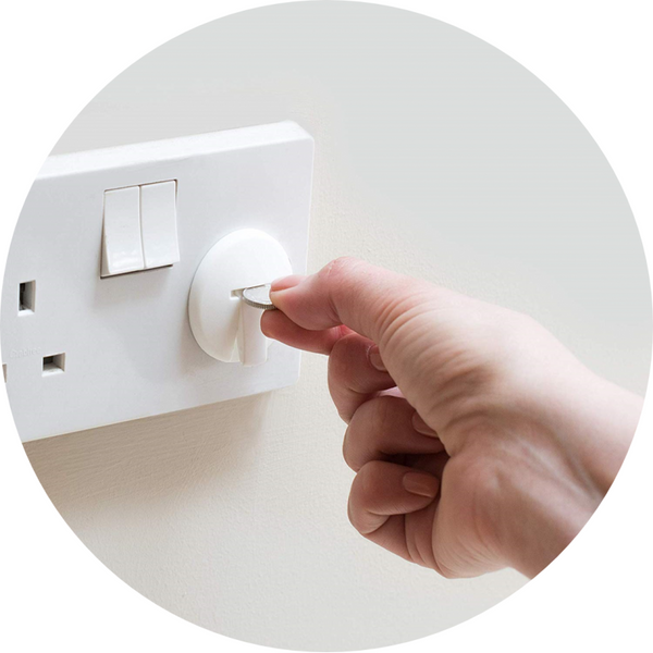 Fred Plug Socket Covers - Pure White